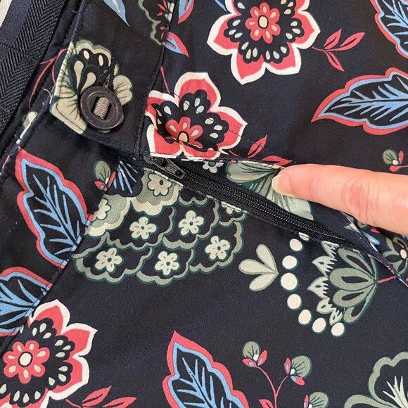 Puma X Liberty Men's Golf Shorts Performance Navy Blazer Paisley Floral Size 42 - Picture 2 of 9